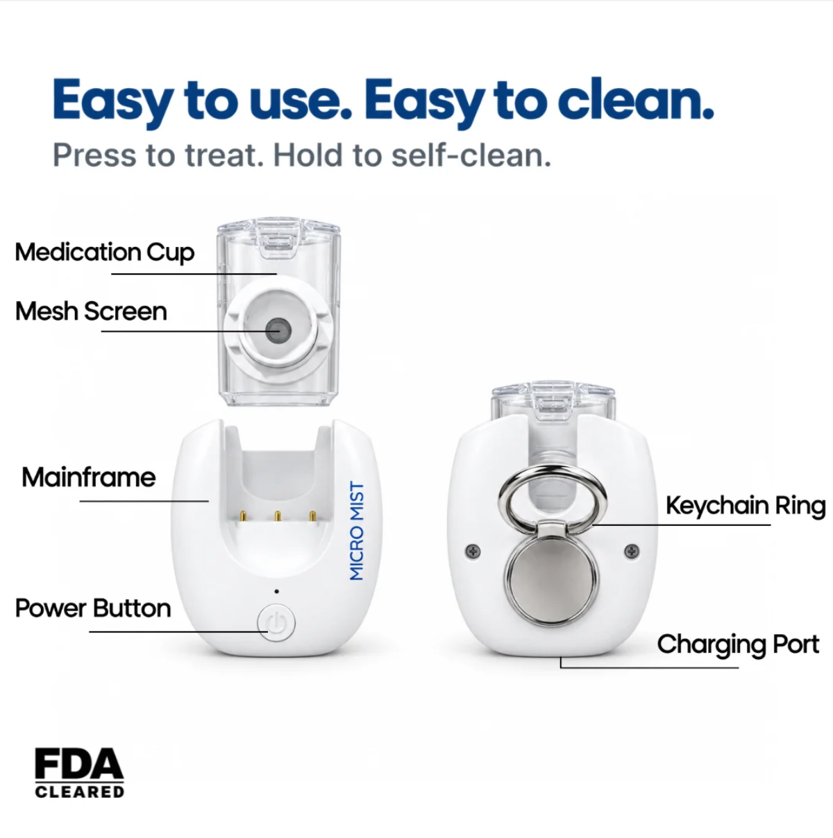 Nuve Micro Mist Pro Nebuliser