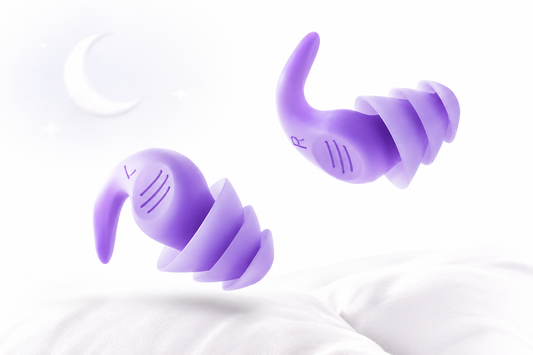 Nuve Sleep Earplugs - Sound Insulation for side sleepers