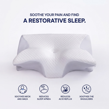 Nuve™ Align Pillow - Ergonomic Contour Pillow for Neck & Shoulder Relief