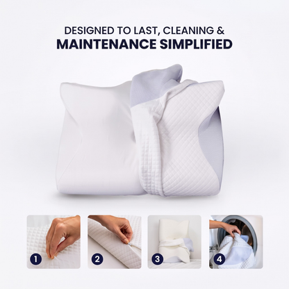 Nuve™ Align Pillow - Ergonomic Contour Pillow for Neck & Shoulder Relief
