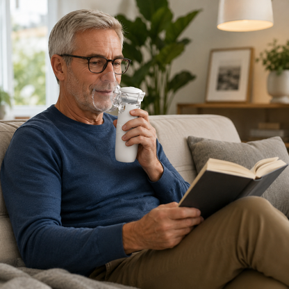Nuve Nebuliser - Quiet Relief in a minute, Breathe Easy at Home
