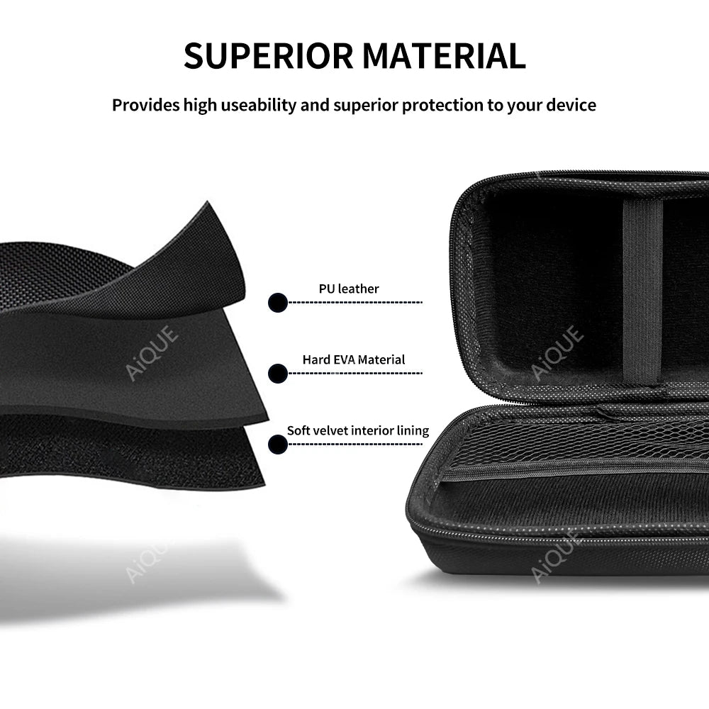 JUSTLANG Storage Case for Mesh Nebulizer Medical Handheld Humidifier Silent Inhaler Inhalator Atomizer Adult Child