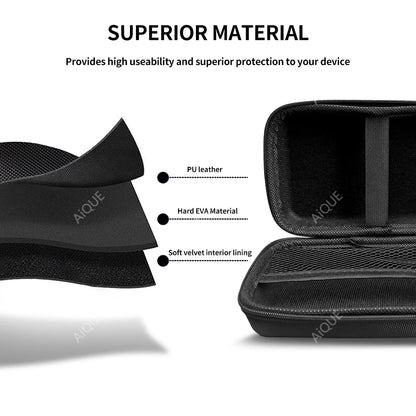 JUSTLANG Storage Case for Mesh Nebulizer Medical Handheld Humidifier Silent Inhaler Inhalator Atomizer Adult Child